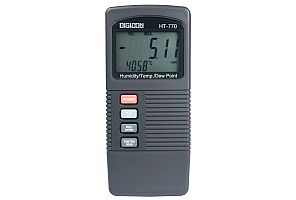 มิเตอร์วัดอุณหภูมิ และ ความชื้น Thermometer And Humidity Meter รุ่น HT-770